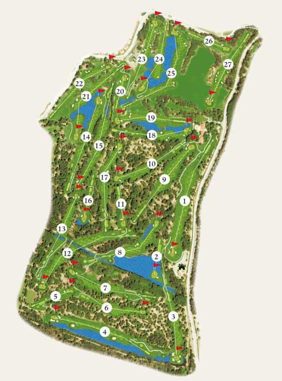 Golf Course Map Easy Map Gcc S Largest Mapping Solutions Provider ...